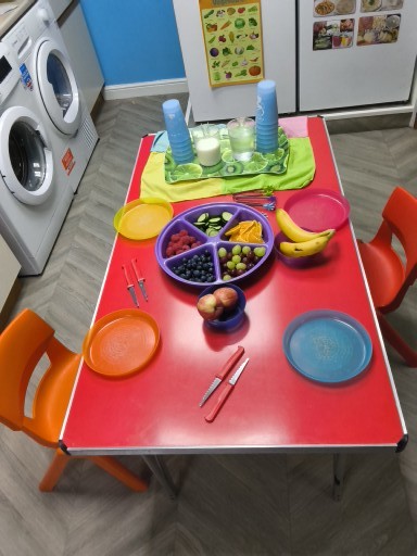 Our Healthy Snack Preparation